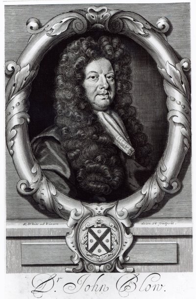 Porträt von John Blow (1649-1708) von Robert White